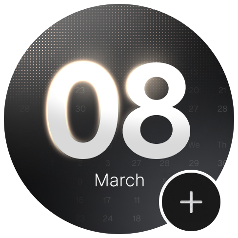 Calendar widget